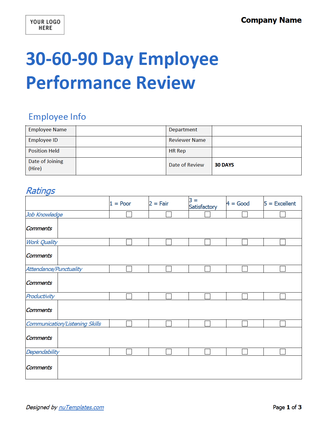 30-60-90-day-employee-performance-review-template-nutemplates-free-hot-nude-porn-pic-gallery