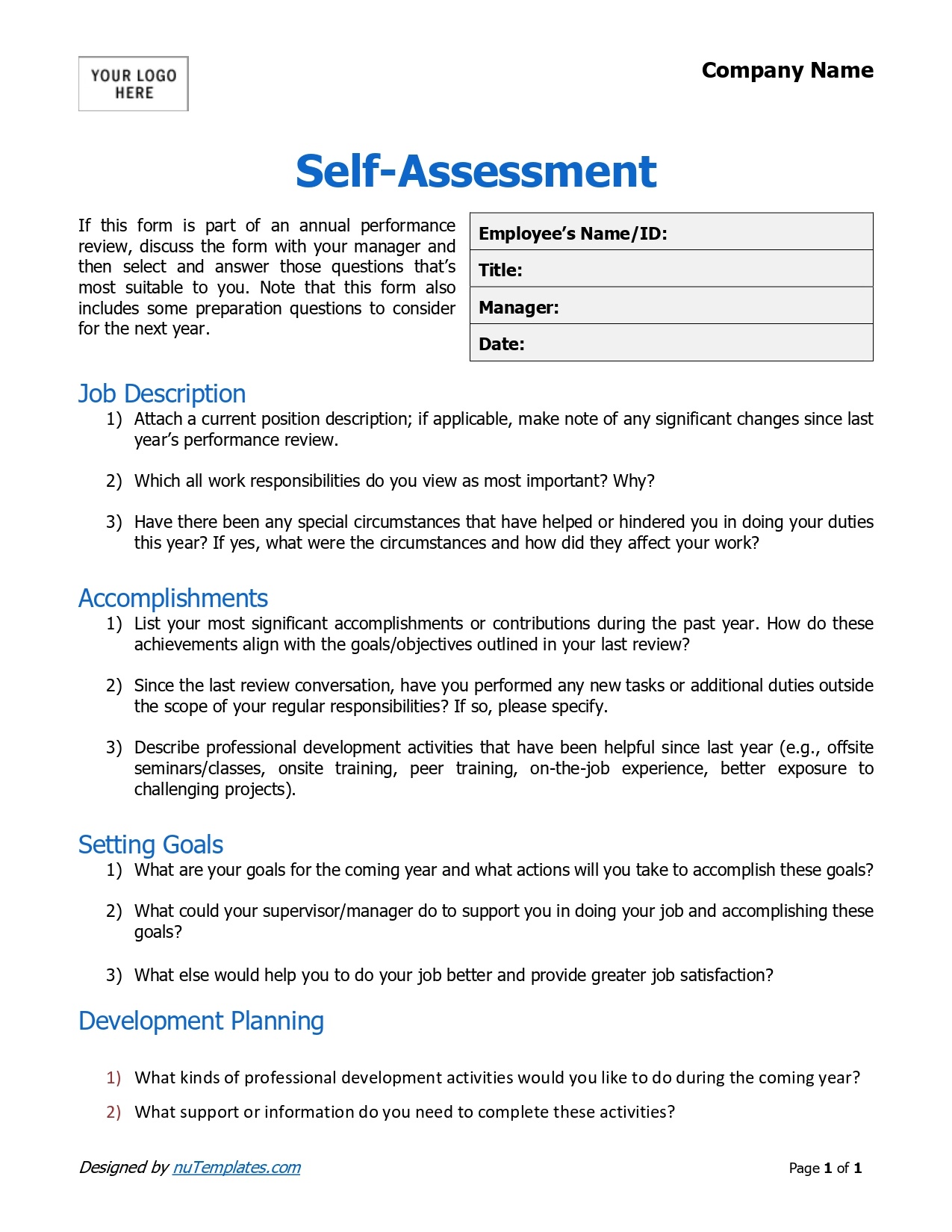 employee-self-evaluation-form-self-assessment-form-nutemplates